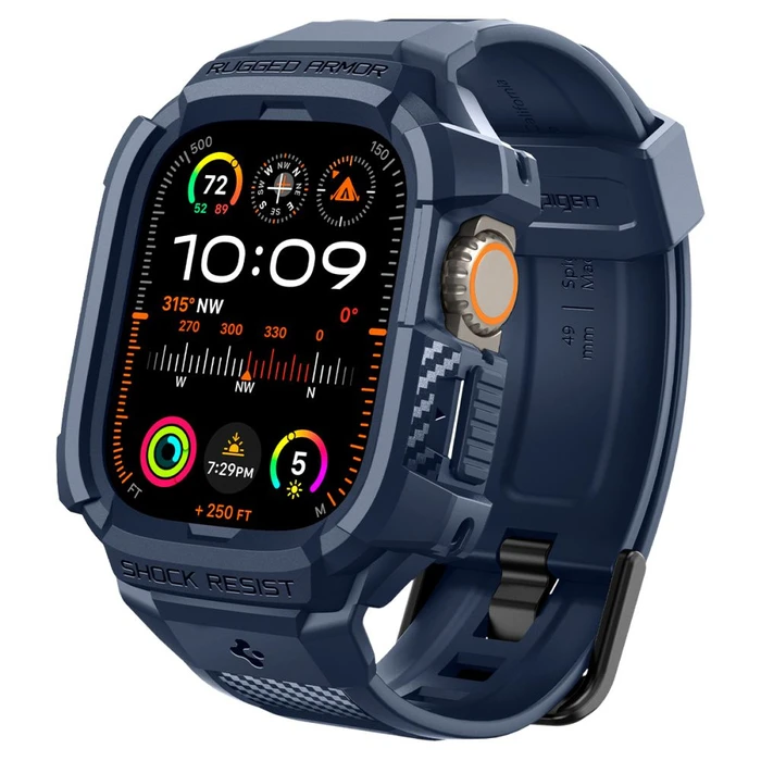 Case Spigen Rugged Armor Pro Apple Watch Ultra 1/2 49mm Navy Blue