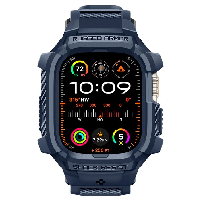 Case Spigen Rugged Armor Pro Apple Watch Ultra 1/2 49mm Navy Blue
