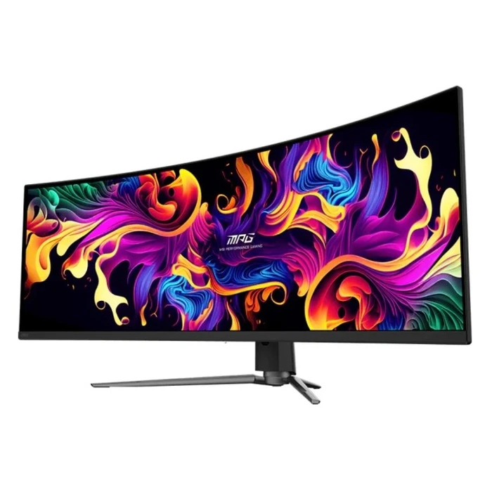 MSI MPG 491CQP QD-OLED 49" DQHD (5120x1440) Curved Gaming Monitor — 144Hz, 0.03ms, HDR
