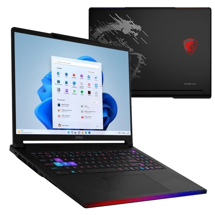 MSI Raider 16 Max HX B2WJ-227PL - Ultra 9 275HX / 16" / 32GB / 1TB / W11H / RTX 5090 (International English Keyboard)