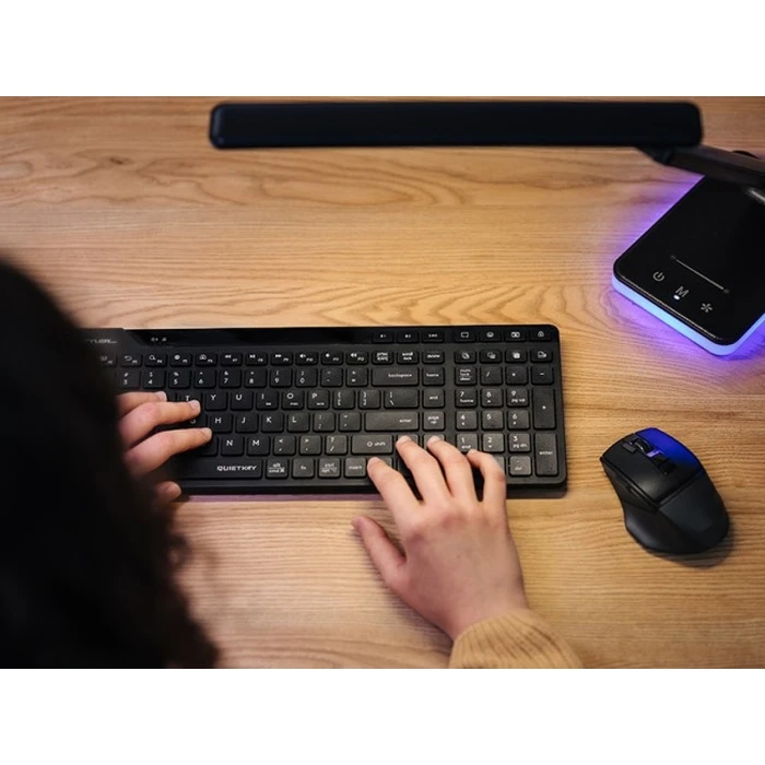 A4Tech Fstyler FBK27CAS Black 2.4GHz+BT (Silent) Wireless Keyboard