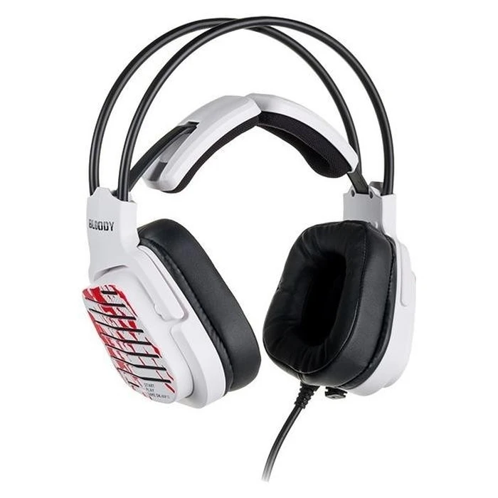 A4Tech Bloody G565 Energy λευκά ακουστικά gaming (USB, 7.1)