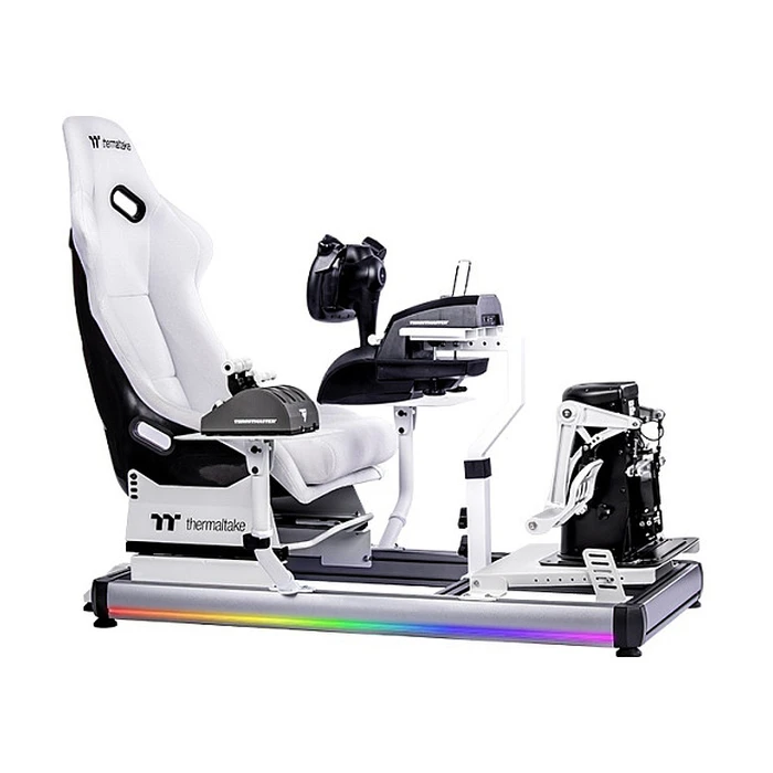 Thermaltake GF500 Flight Simulator Cockpit Snow - Κοκπίτ Προσομοιωτή Πτήσης (Snow)
