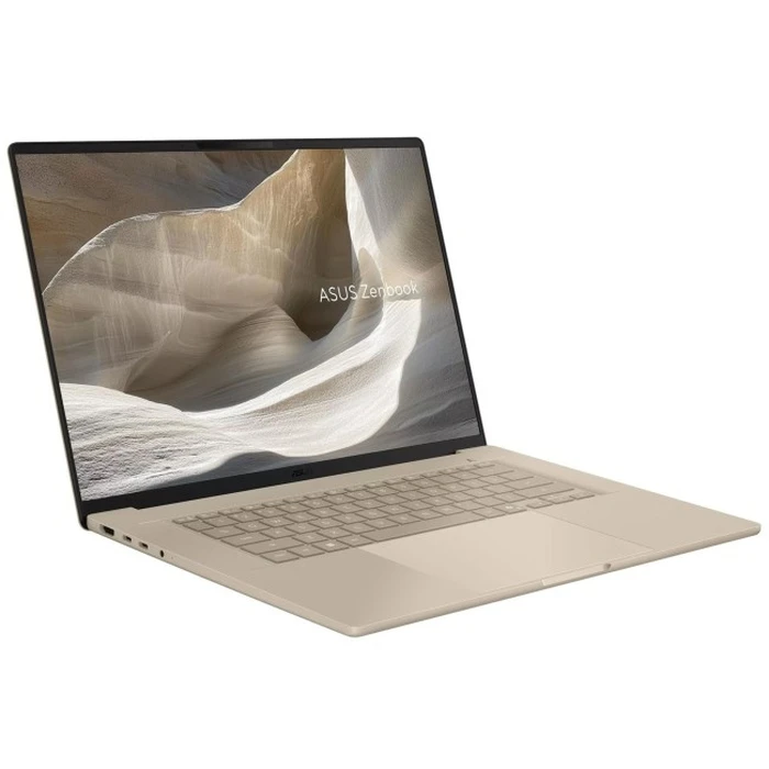 ASUS Zenbook A16 OLED UX3607QA-SH039W - Snapdragon X1 26 100 / 16" WUXGA OLED / 16GB LPDDR5X / 512GB PCIe 4.0 SSD / Windows 11 Home / Zabriskie Beige