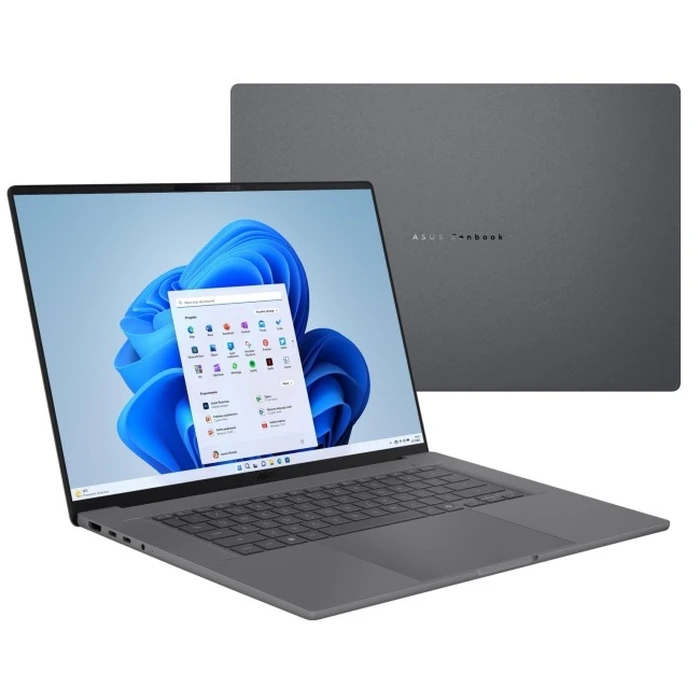 ASUS Zenbook A16 OLED UX3607QA-SH043W - Snapdragon X1 26 100 / 16-inch / 16GB / 512GB / Windows 11 Home / Iceland Gray