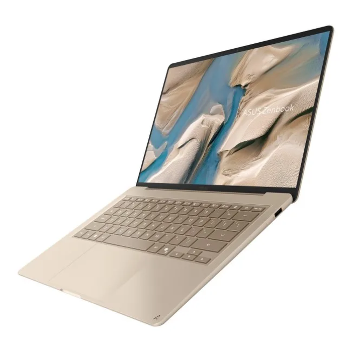 ASUS Zenbook 14 OLED UX3480AA-U1341W - Ultra 7 355 / 14" / 16GB / 512GB / Windows 11 Home / Zabriskie Beige (Μπεζ) (US Keyboard)