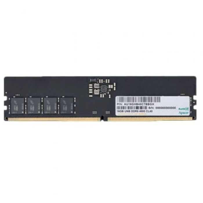 Apacer DDR5 με Module 1x16GB και Ταχύτητα 4800 για Desktop AU16GHB56CVBBGH