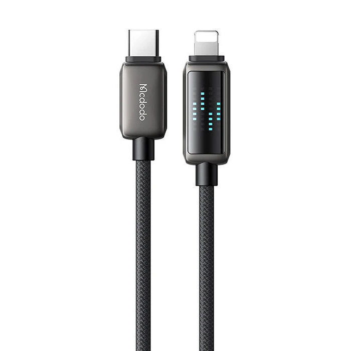 Καλώδιο USB Mcdodo CA-2630 USB-C to Lightning 36W, LED display, 1.2m