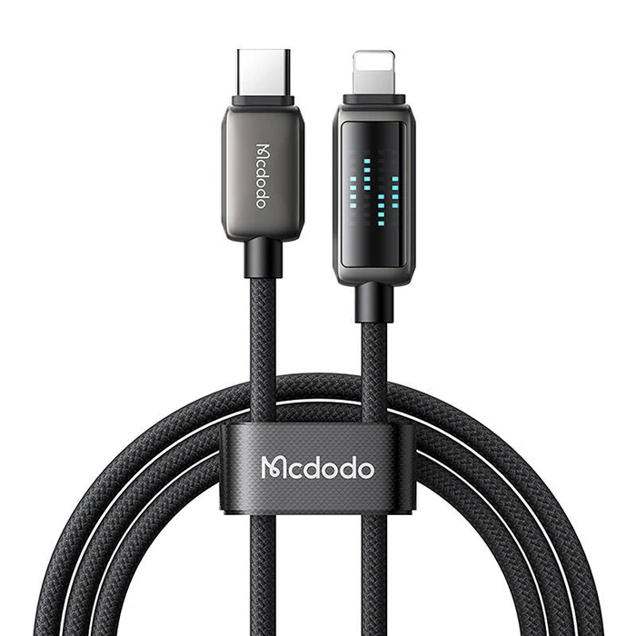 Καλώδιο USB Mcdodo CA-2630 USB-C to Lightning 36W, LED display, 1.2m