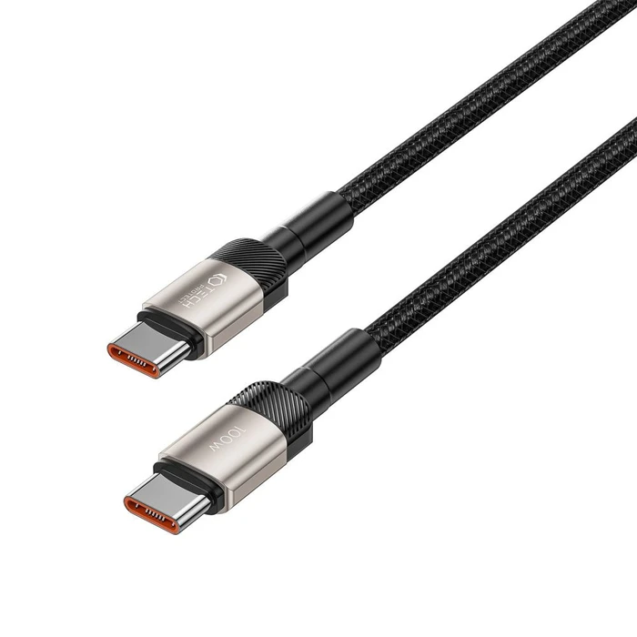 Tech-Protect Ultraboost Evo cable USB-C / USB-C PD 100W 5A 100cm Titanium