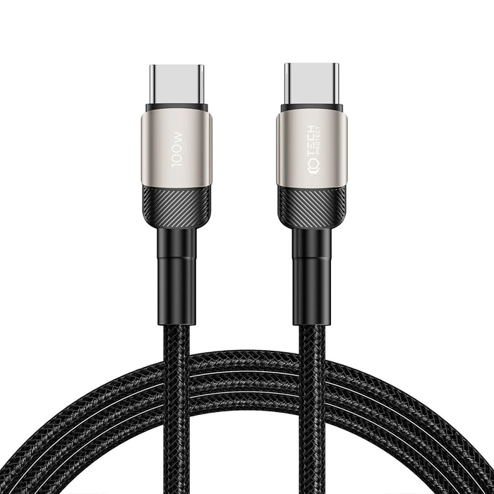 Tech-Protect Ultraboost Evo cable USB-C / USB-C PD 100W 5A 200cm Titanium