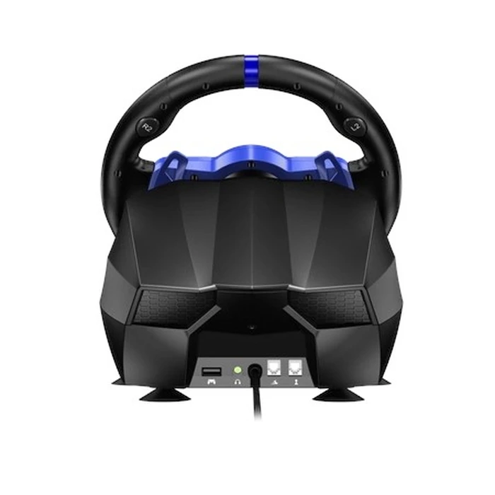 FlashFire Suzuka F111 Gaming Τιμόνι (Black/Blue) για PS5, PS4, PS3, PC, Nintendo Switch, Xbox