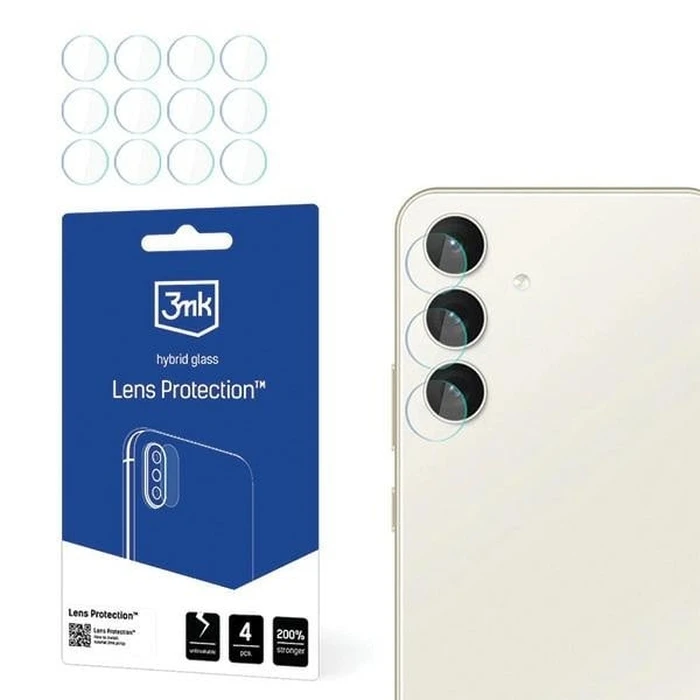 3MK Lens Protect Samsung Galaxy S24 [4 PACK]