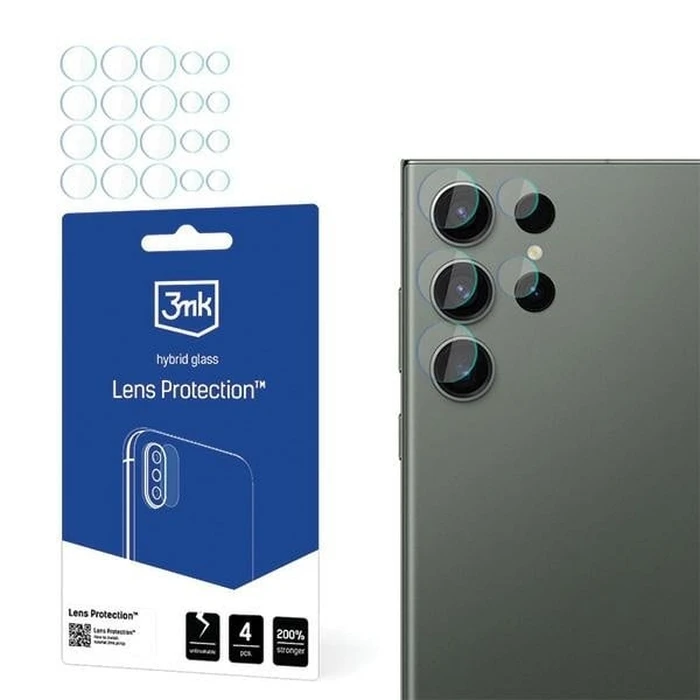 3MK Lens Protect Samsung Galaxy S24 Ultra [4 PACK]
