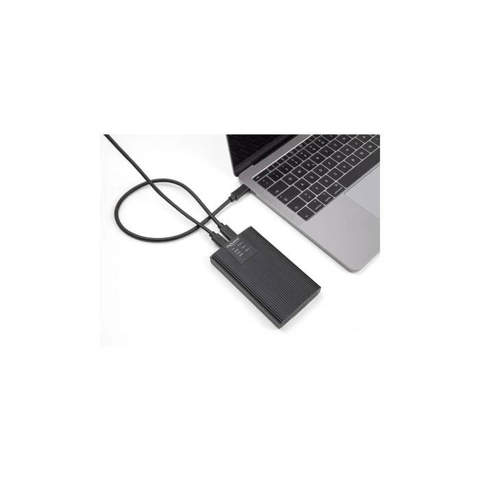 DELOCK Εξωτερικό Κουτί USB 20 Gbps για 2 x M.2 NVMe PCIe SSD (MPN: 42022)