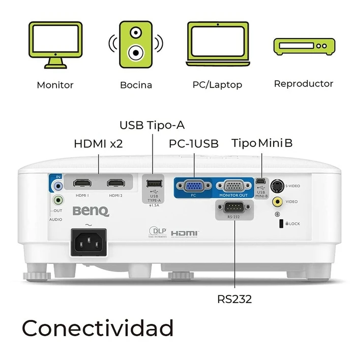 Projector BenQ MX560 Λευκό 4000 Lm XGA