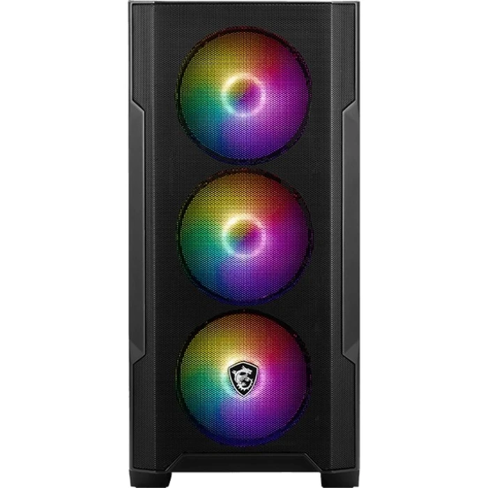MSI MAG Forge M100A Micro Tower Κουτί Υπολογιστή - Gaming, Auto RGB, Tempered Glass