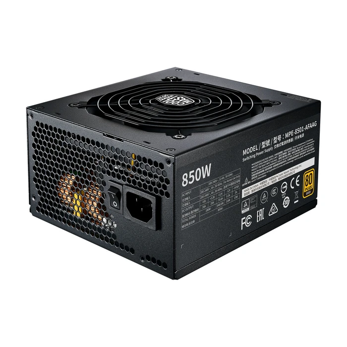 Τροφοδοτικό 850W Cooler Master MPE-8501-AFAAG-NL 80 Plus Gold (Bulk Συσκευασία)