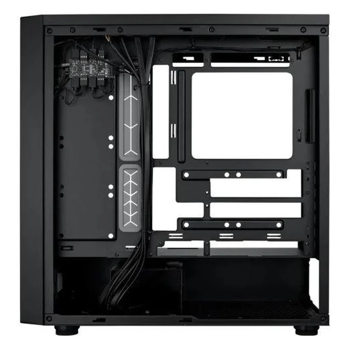 Cooler Master MasterBox 600 ARGB Gaming Midi Tower PC Case Black with Side Window and ARGB Lighting