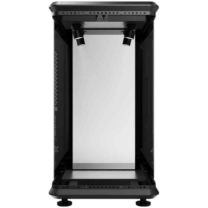 Cooler Master MasterFrame 360 Panorama - Mid Tower PC Case with Side Window (Black)