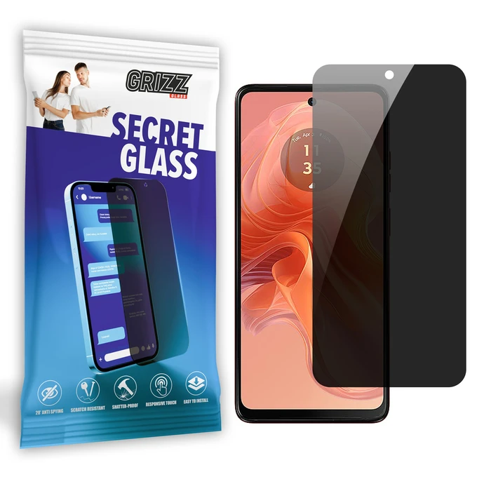 GrizzGlass Matte SecretGlass Motorola Moto G04