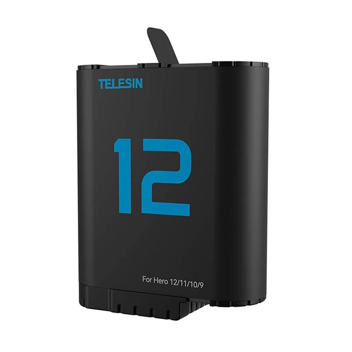 Μπαταρία Action Cameras Telesin lithium for GoPro Hero 12/11/10/9 (Blue)