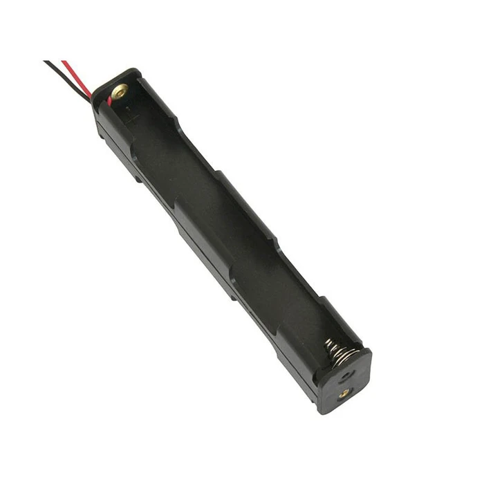 Default Battery Holder 4xAA Long with Cable DM-3836