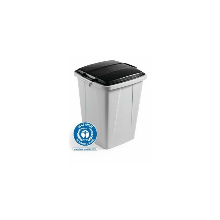 DURABLE Καπάκι ECO για DURABIN 90L τετράγωνο μαύρο