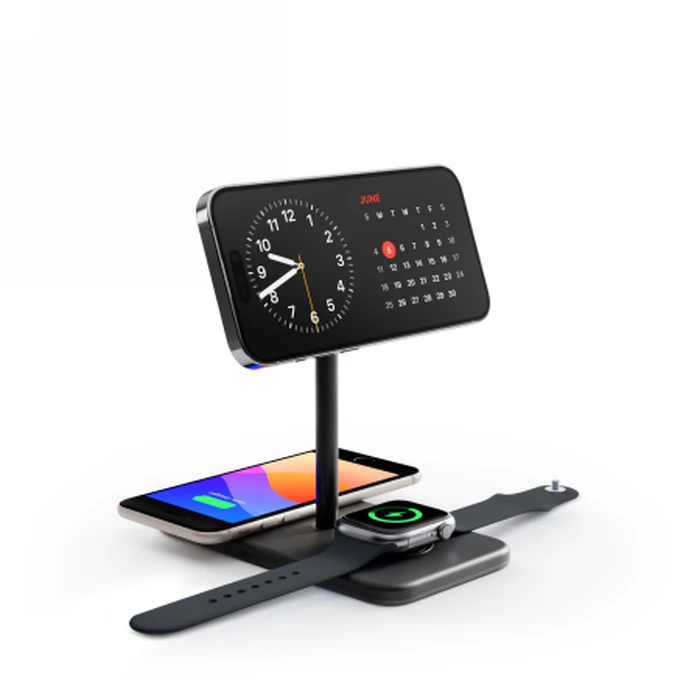 Twelve South HiRise 3 Deluxe MagSafe 15W wireless charger 3-in-1