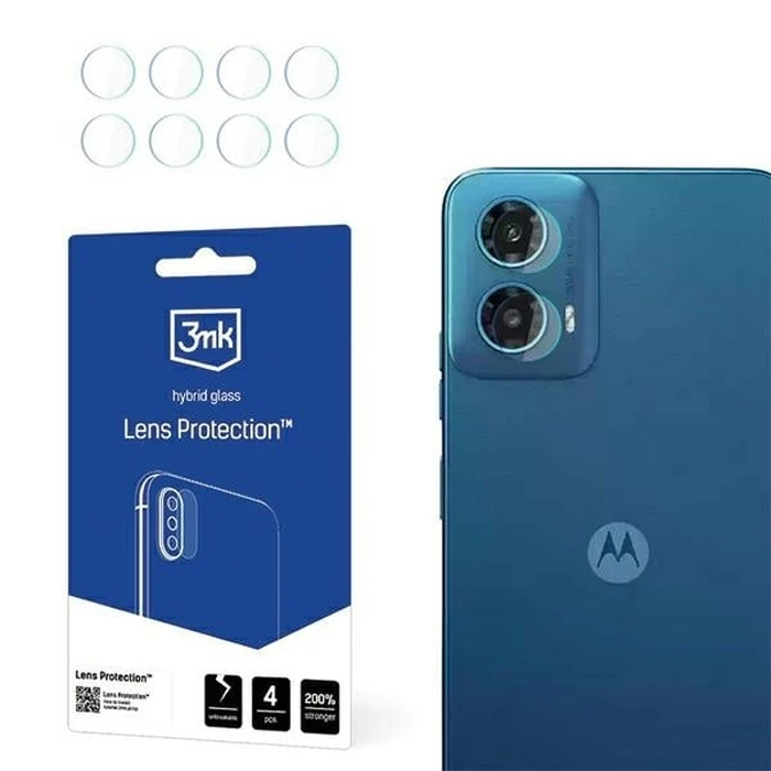 3MK Lens Protect Motorola Moto G34 5G [4 PACK]