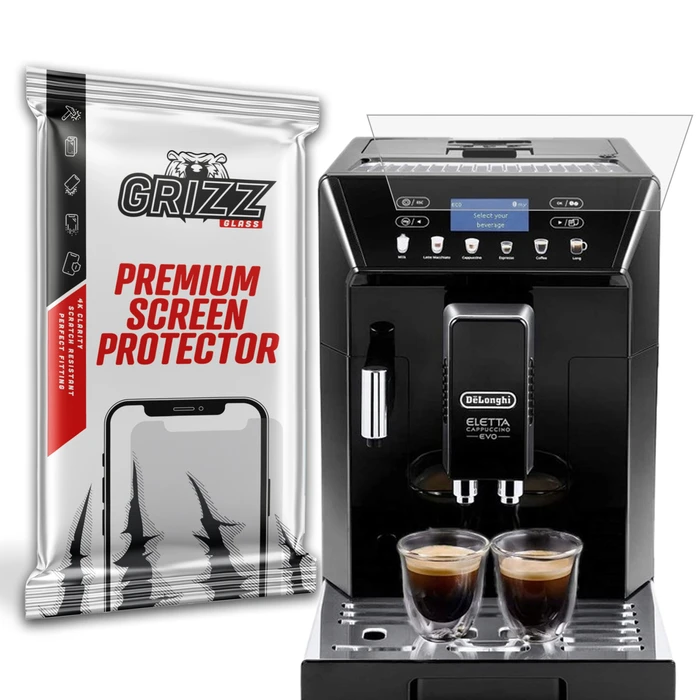 GrizzGlass PaperScreen DeLonghi Eletta Capuccino EVO ECAM 46.860.B