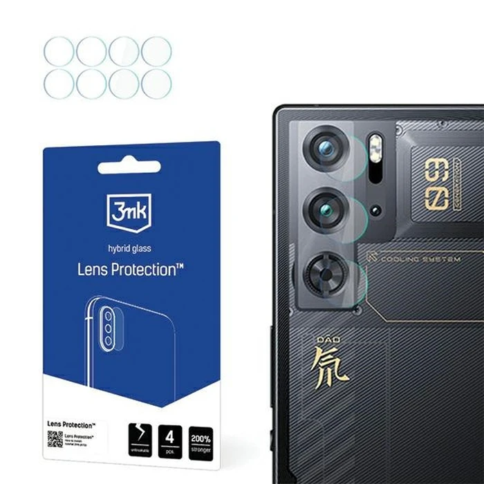 3MK Lens Protect Nubia Red Magic 9 Pro [4 PACK]