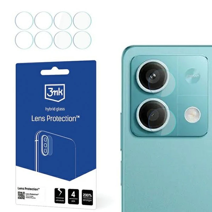 3MK Lens Protect Xiaomi Redmi Note 13 5G [4 PACK]