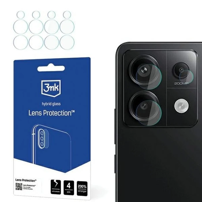 3MK Lens Protect Xiaomi Redmi Note 13 Pro 5G [4 PACK]