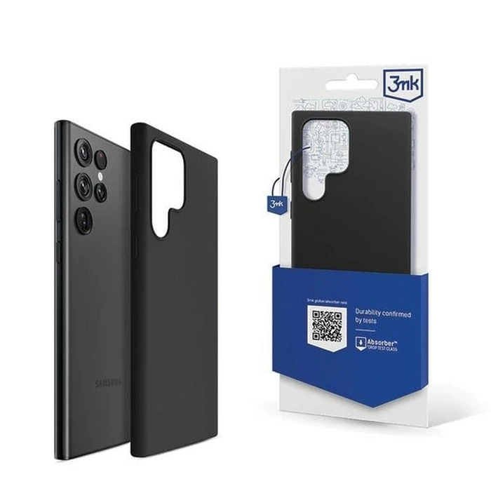 3MK Silicone Case Samsung Galaxy S24 Ultra black