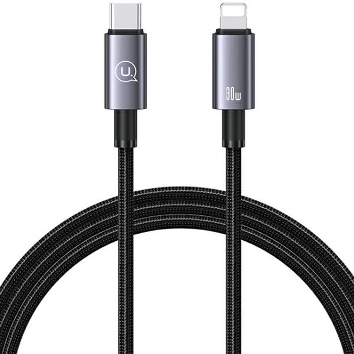 USAMS US-SJ662 USB-C / Lightning cable 30W 1,2m Fast Charging tarnish