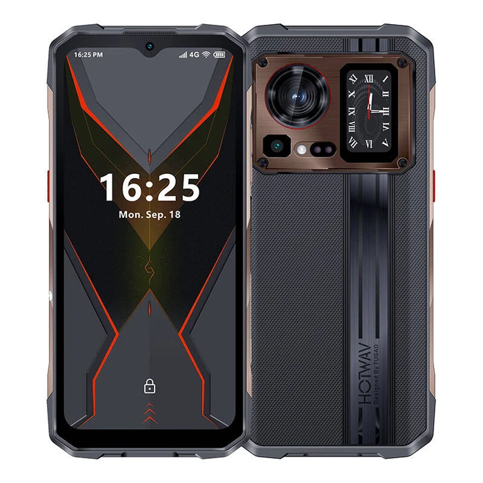 Hotwav Cyber 15 Dual SIM (12GB RAM, 256GB) Rugged Smartphone - Brown