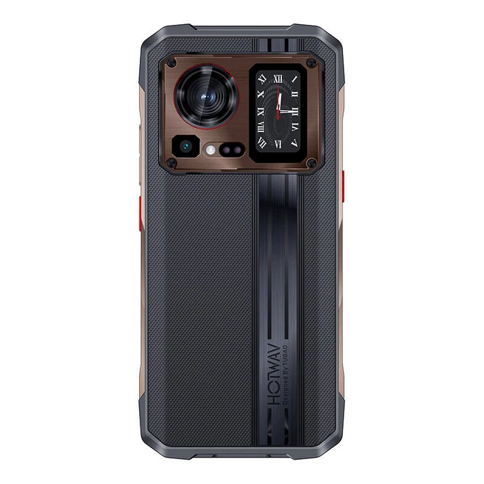 Hotwav Cyber 15 Dual SIM (12GB RAM, 256GB) Rugged Smartphone - Brown