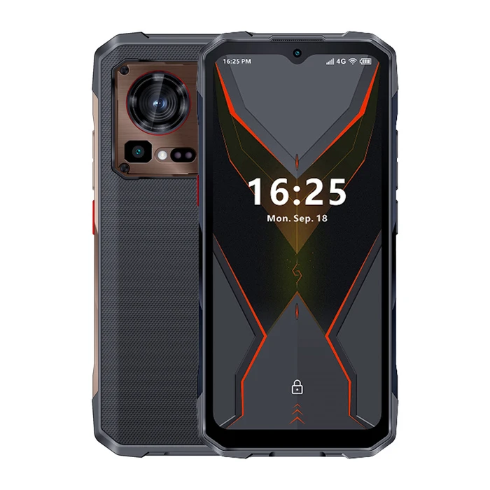Hotwav Cyber 15 Dual SIM (12GB RAM, 256GB) Rugged Smartphone - Brown