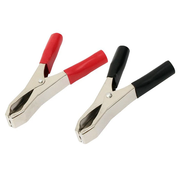 XTREME Σετ κροκοδειλάκια 50A μαύρο κόκκινο