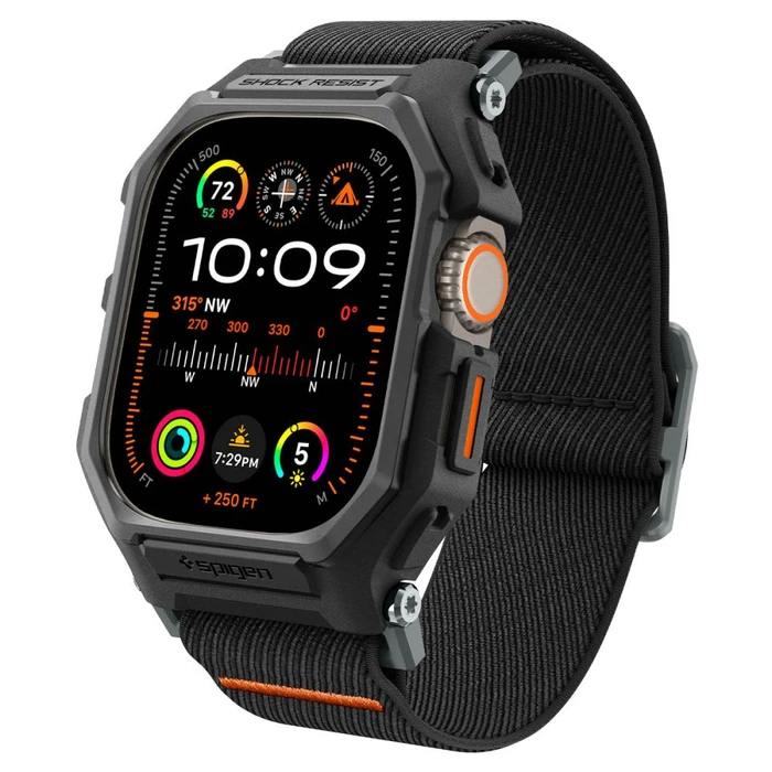 Case Spigen Lite Fit Pro Apple Watch Ultra 1 / 2 / 3 49mm Matte Black