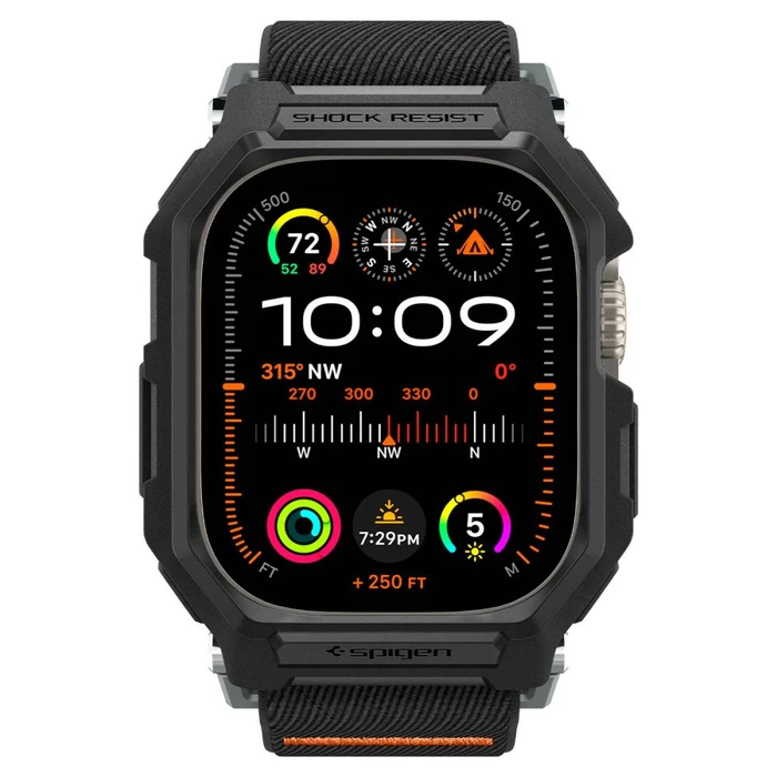 Case Spigen Lite Fit Pro Apple Watch Ultra 1 / 2 / 3 49mm Matte Black