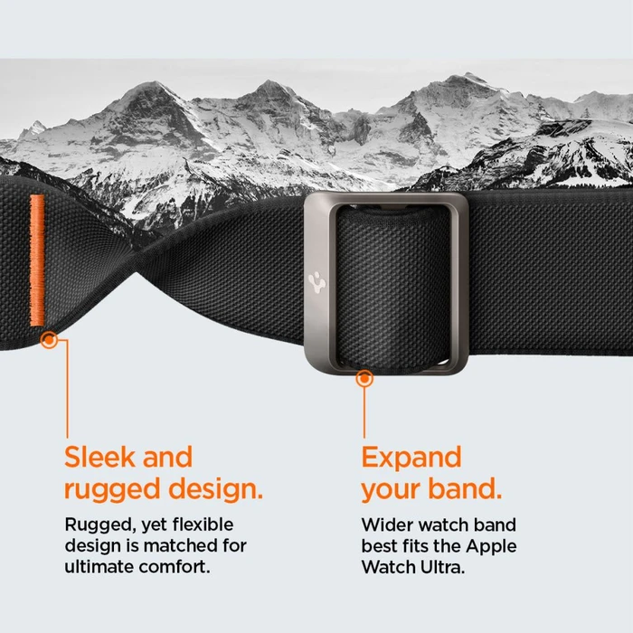 Case Spigen Lite Fit Pro Apple Watch Ultra 1 / 2 / 3 49mm Matte Black