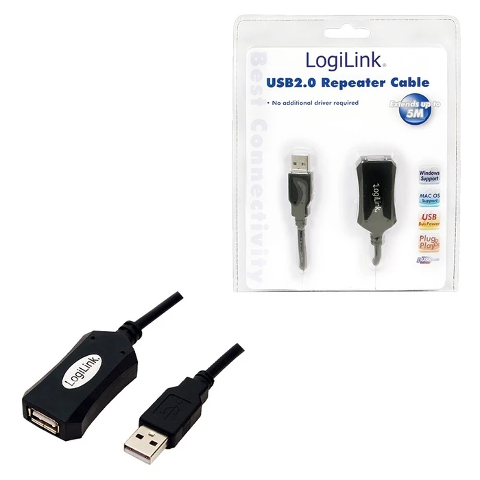Καλώδιο Logilink Repeater Usb2.0 5m