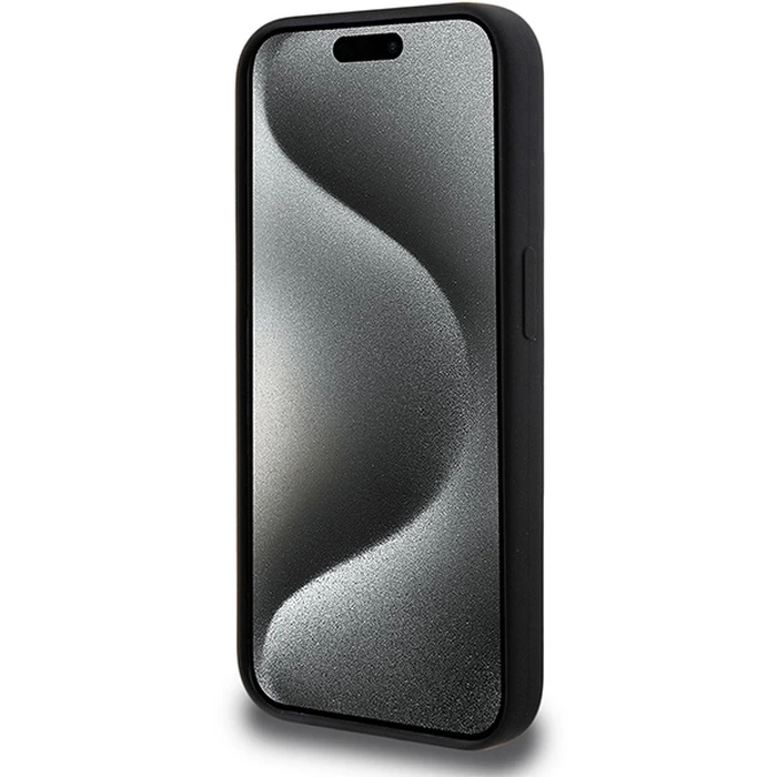 BMW BMHMP15L22SMPK Apple iPhone 15 Pro hardcase M Silicone Pattern MagSafe black