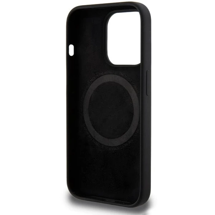 BMW BMHMP15L22SMPK Apple iPhone 15 Pro hardcase M Silicone Pattern MagSafe black