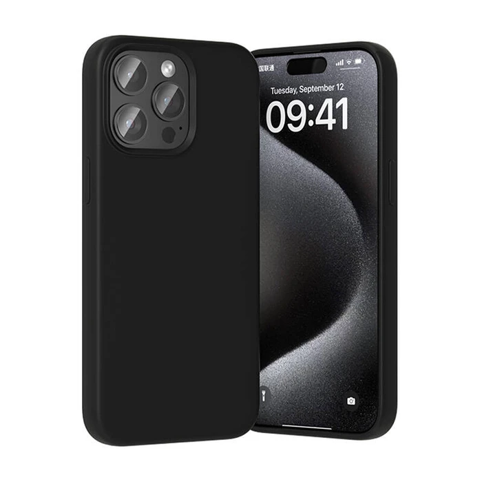 Θήκη Κινητού Vention KUFB0-30 Silicone for iPhone 15 Pro (Black)
