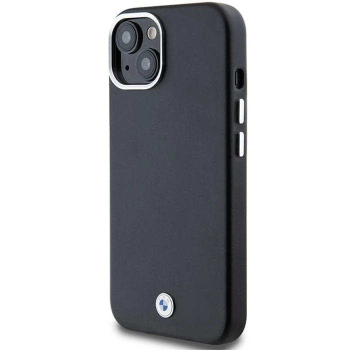 BMW BMHMP14S23PUFWK Apple iPhone 14 / 15 Signature Wrapped Metal MagSafe black