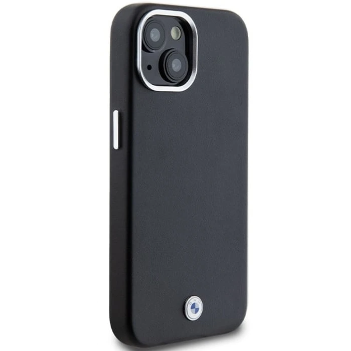 BMW BMHMP14S23PUFWK Apple iPhone 14 / 15 Signature Wrapped Metal MagSafe black