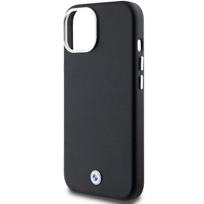 BMW BMHMP14S23PUFWK Apple iPhone 14 / 15 Signature Wrapped Metal MagSafe black